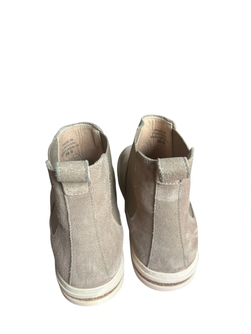 BIRKENSTOCK BEND CHELSEA BOOTS - TAUPE SUEDE size 38S/USL7 M5